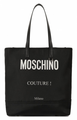 Текстильная сумка-тоут Moschino